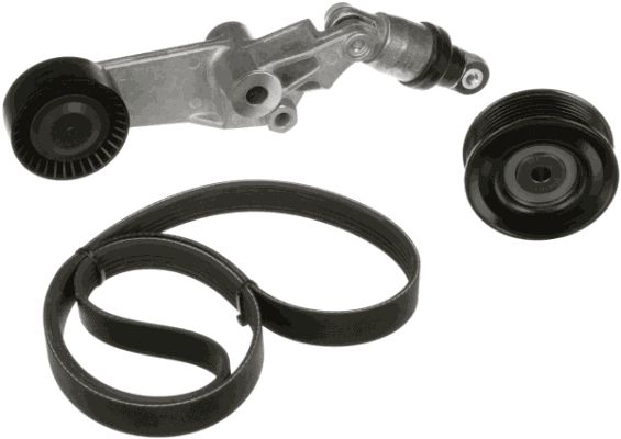 GATES K036PK1400 V-Ribbed Belt Set