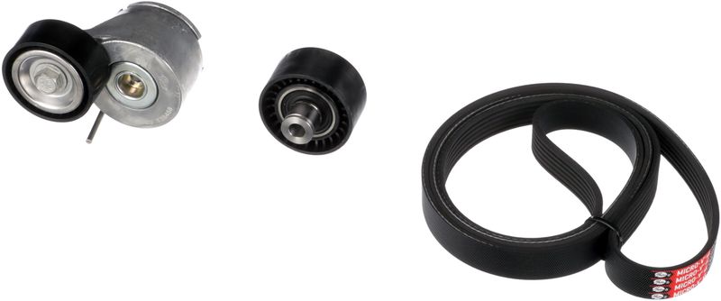 GATES K036PK1708 V-Ribbed Belt Set