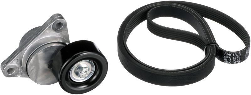 GATES K036PK1873 V-Ribbed Belt Set