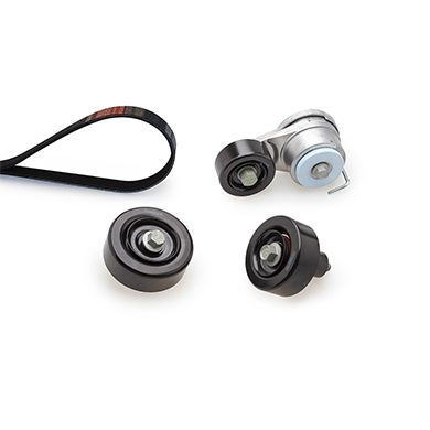 GATES K046PK2413 V-Ribbed Belt Set