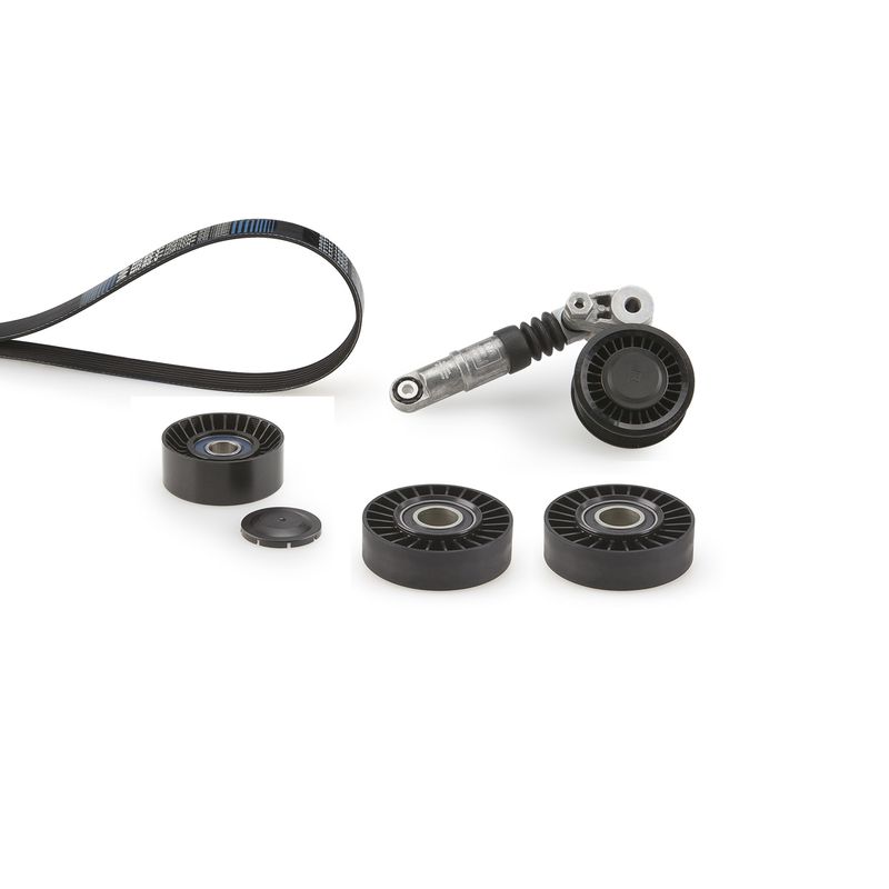 GATES K046PK2580XS V-Ribbed Belt Set