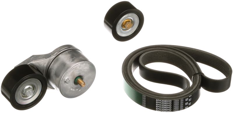 GATES K048PK2080HD V-Ribbed Belt Set