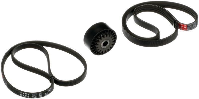 GATES K053PK738 V-Ribbed Belt Set