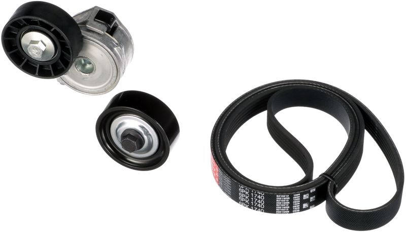GATES K066PK1740 V-Ribbed Belt Set
