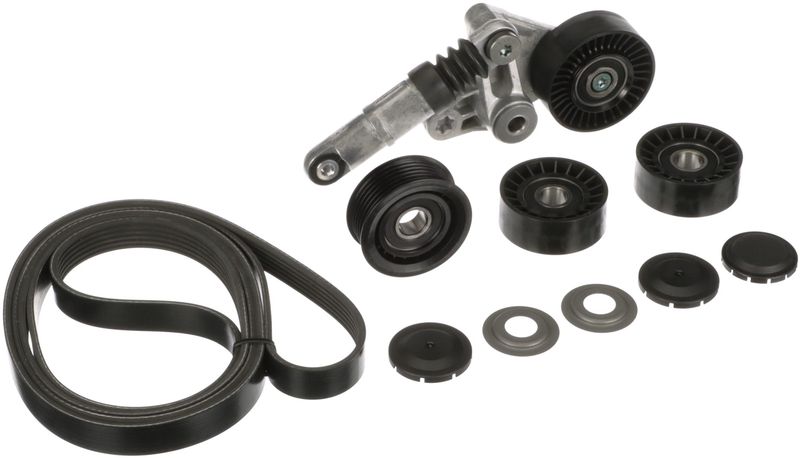 GATES K066PK2500 V-Ribbed Belt Set