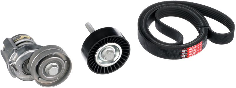 GATES K076PK1735 V-Ribbed Belt Set