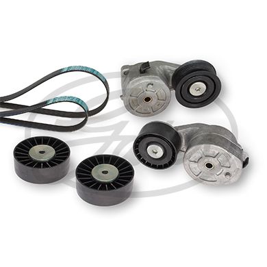 GATES K078PK2080HD V-Ribbed Belt Set
