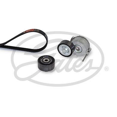 GATES K086PK1203 V-Ribbed Belt Set