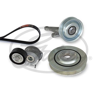 GATES K086PK1245 V-Ribbed Belt Set