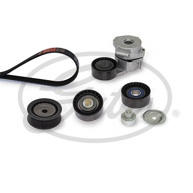 GATES K086PK1685 V-Ribbed Belt Set