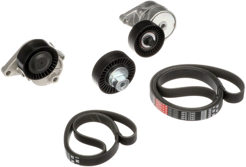 GATES K116PK1540 V-Ribbed Belt Set