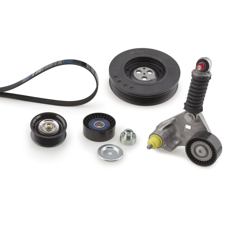 GATES K116PK1640 V-Ribbed Belt Set