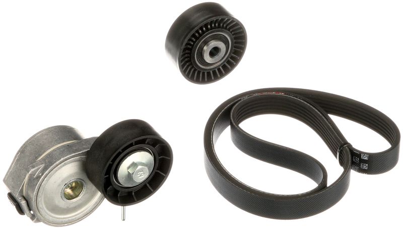 GATES K116PK1745 V-ribbed Belt Set