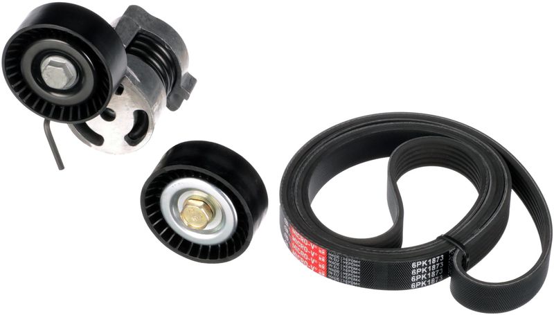GATES K116PK1873 V-Ribbed Belt Set