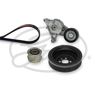 GATES K176PK1053 V-Ribbed Belt Set