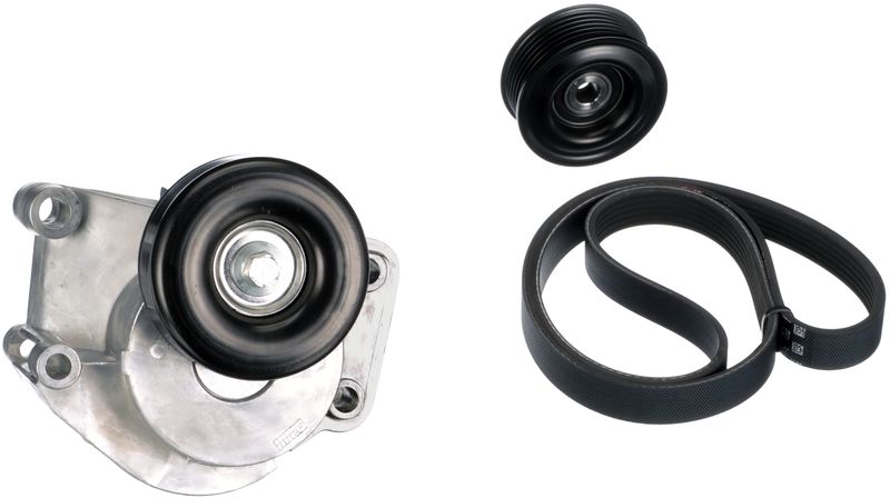 GATES K176PK2245 V-Ribbed Belt Set