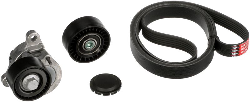 GATES K186PK1640 V-Ribbed Belt Set