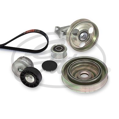 GATES K206PK1218 V-Ribbed Belt Set