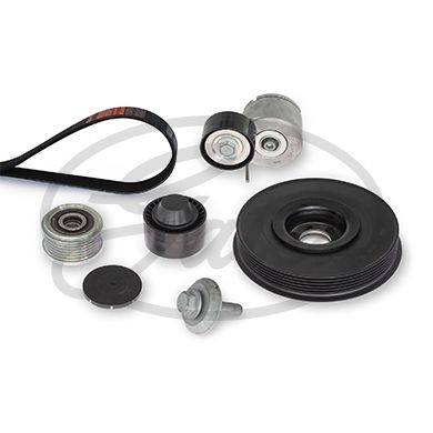 GATES K376PK1708 V-Ribbed Belt Set