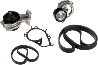 Water Pump + V-Ribbed Belt Kit GATES KP136PK1070