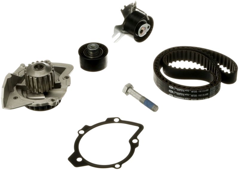 GATES KP15672XS Water Pump & Timing Belt Kit