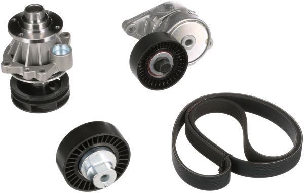 GATES KP16PK1540 Water Pump + V-Ribbed Belt Kit