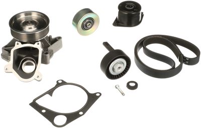 Water Pump + V-Ribbed Belt Kit GATES KP16PK2160
