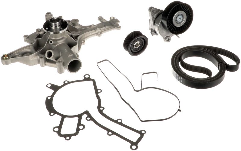 GATES KP16PK2390 Water Pump + V-Ribbed Belt Kit