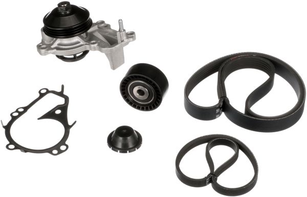 GATES KP16PK848SF Water Pump + V-Ribbed Belt Kit