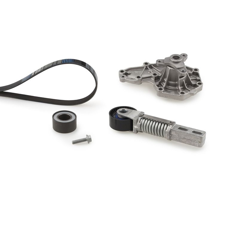GATES KP26PK1605 Water Pump + V-Ribbed Belt Kit