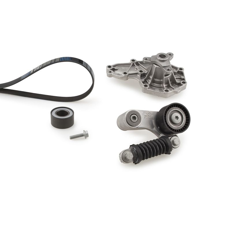 GATES KP26PK1640 Water Pump + V-Ribbed Belt Kit