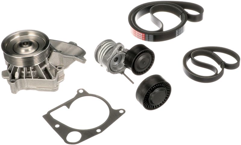 GATES KP26PK1835XS Water Pump + V-Ribbed Belt Kit