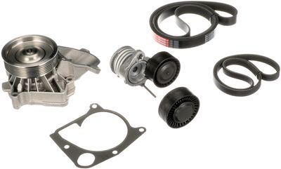 Water Pump + V-Ribbed Belt Kit GATES KP26PK1835XS