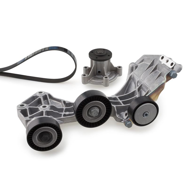 GATES KP35PK1715 Water Pump + V-Ribbed Belt Kit