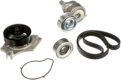 Water Pump + V-Ribbed Belt Kit GATES KP36PK2013