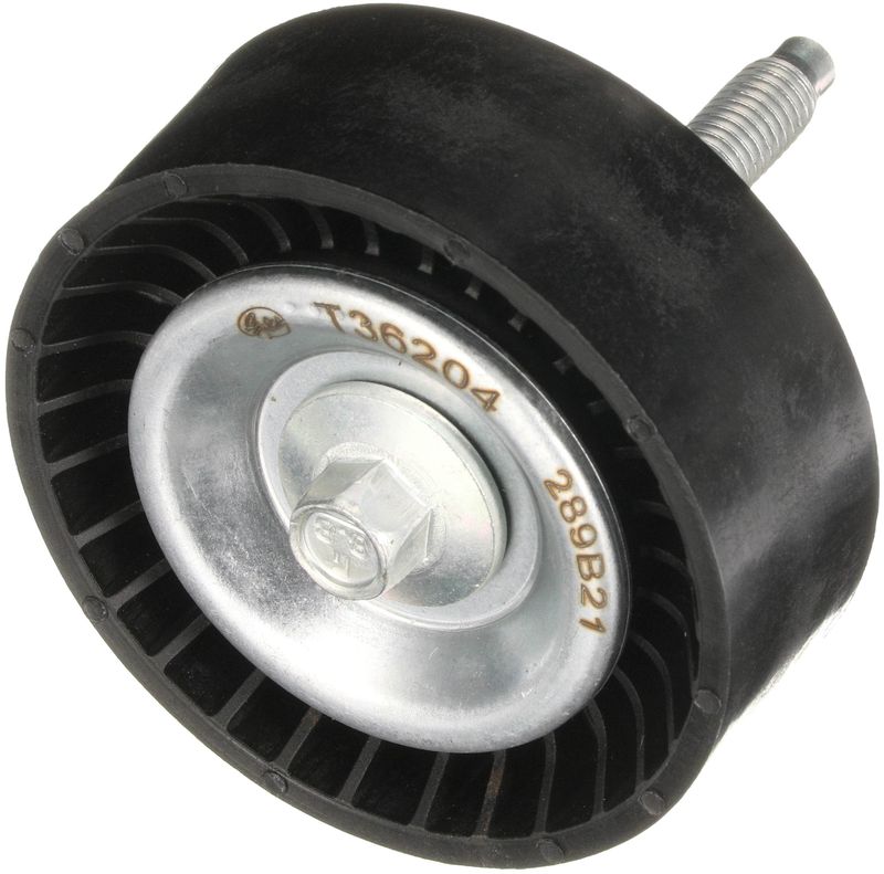 GATES T36204 Deflection/Guide Pulley, V-ribbed belt