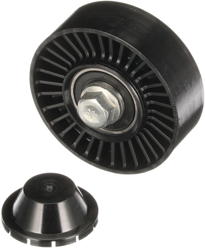 GATES T36369 Deflection/Guide Pulley, V-ribbed belt