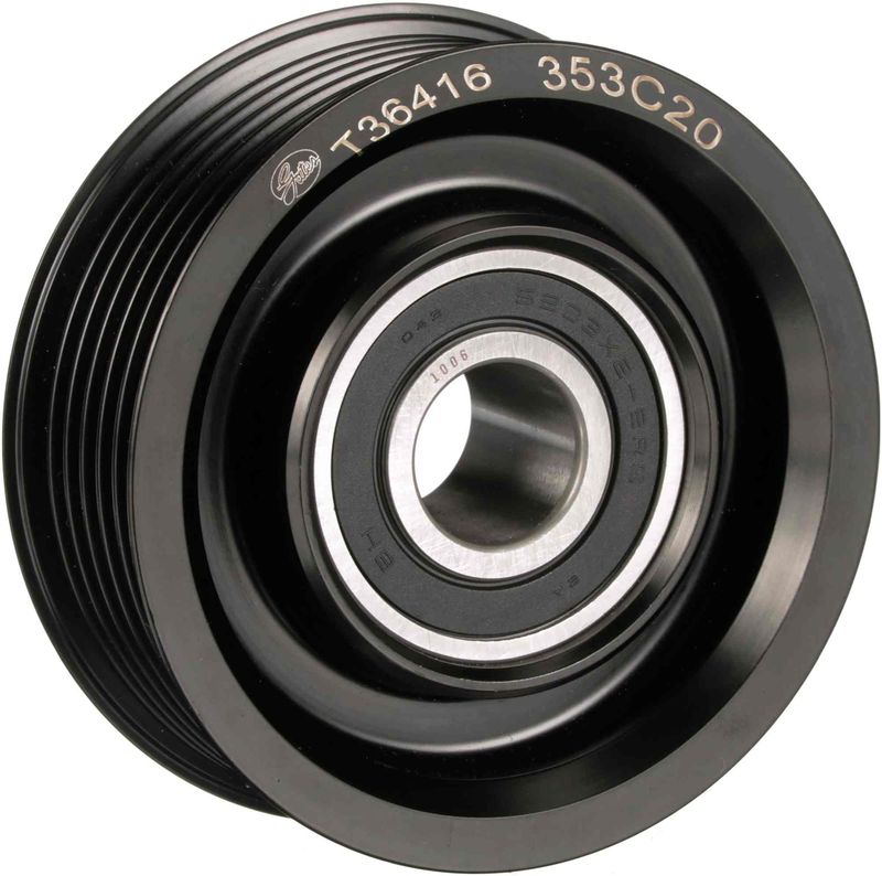 GATES T36416 Deflection/Guide Pulley, V-ribbed belt