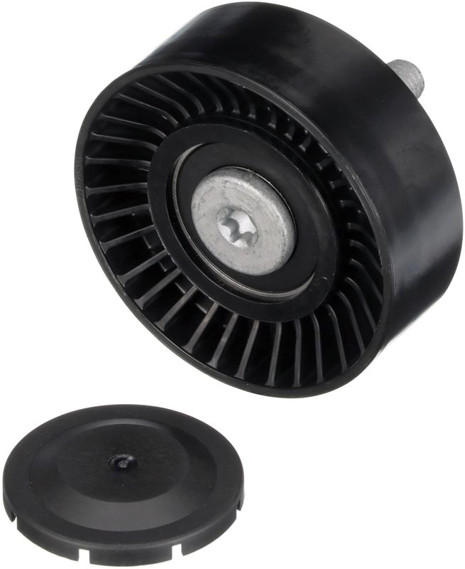 GATES T36455 Deflection/Guide Pulley, V-ribbed belt