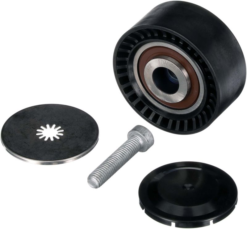 GATES T36544 Deflection/Guide Pulley, V-ribbed belt