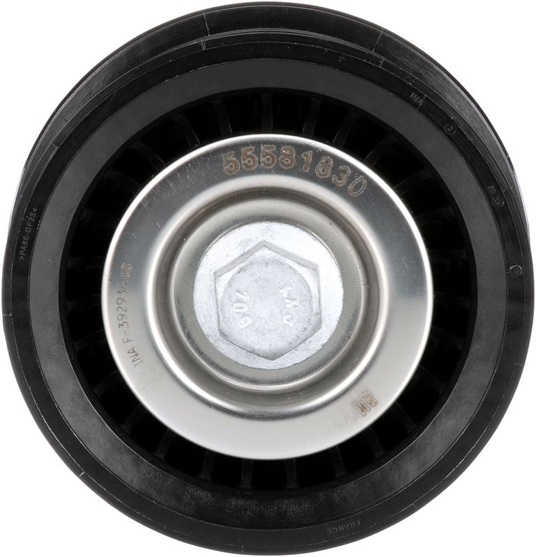 GATES T36610 Deflection/Guide Pulley, V-ribbed belt