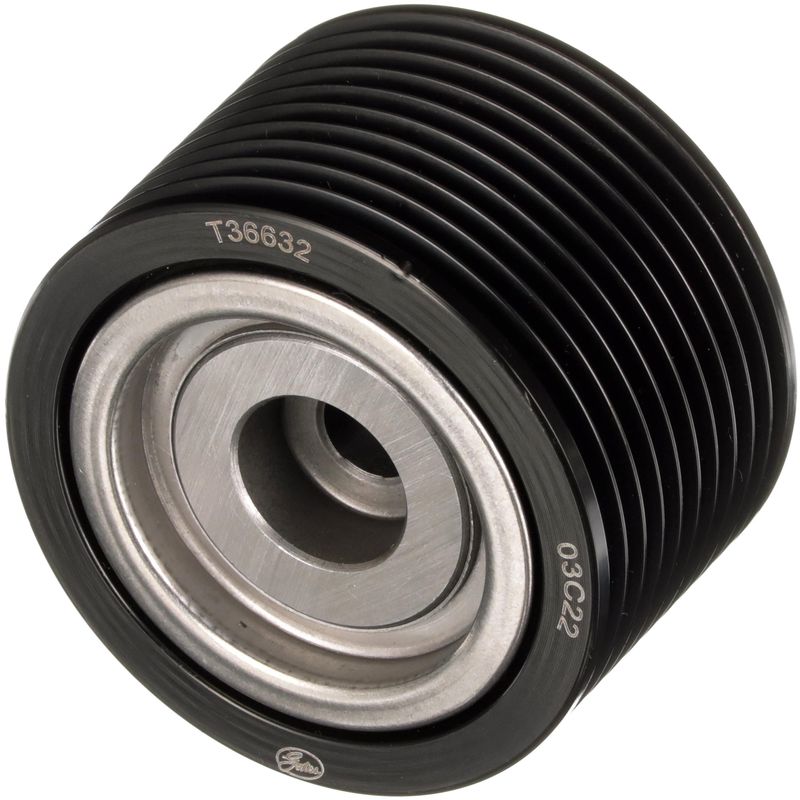 GATES T36632 Deflection/Guide Pulley, V-ribbed belt