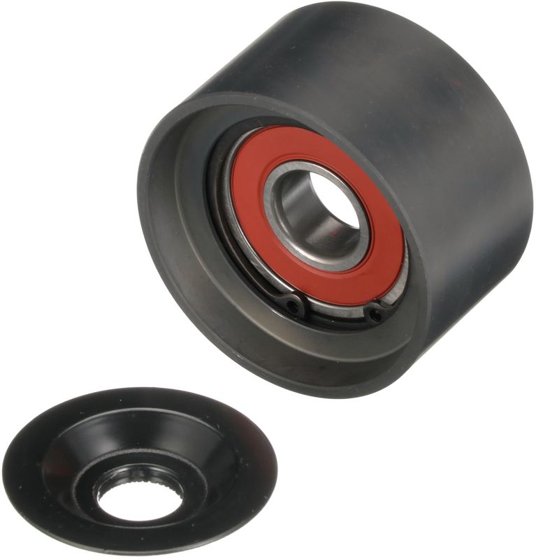 GATES T36633 Deflection/Guide Pulley, V-ribbed belt