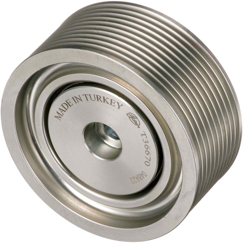 GATES T36670 Deflection/Guide Pulley, V-ribbed belt