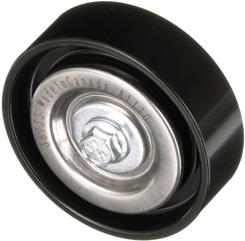 GATES T36733 Deflection/Guide Pulley, V-ribbed belt