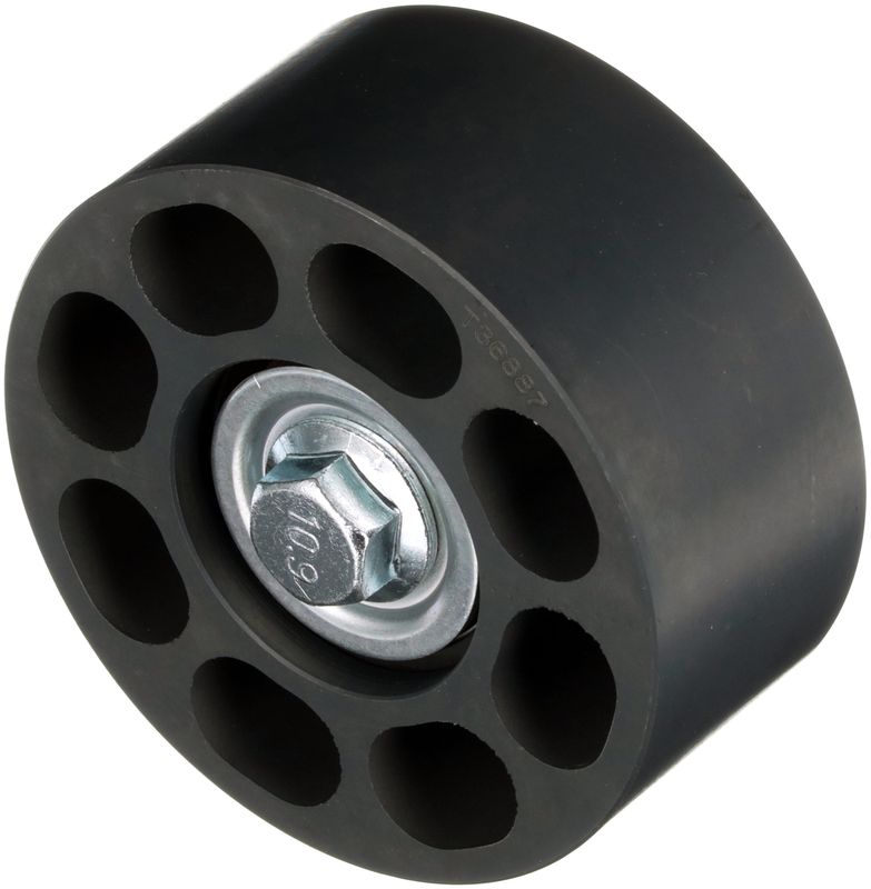GATES T36887 Deflection/Guide Pulley, V-ribbed belt