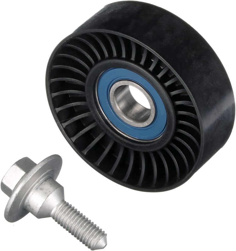 GATES T38055 Deflection/Guide Pulley, V-ribbed belt
