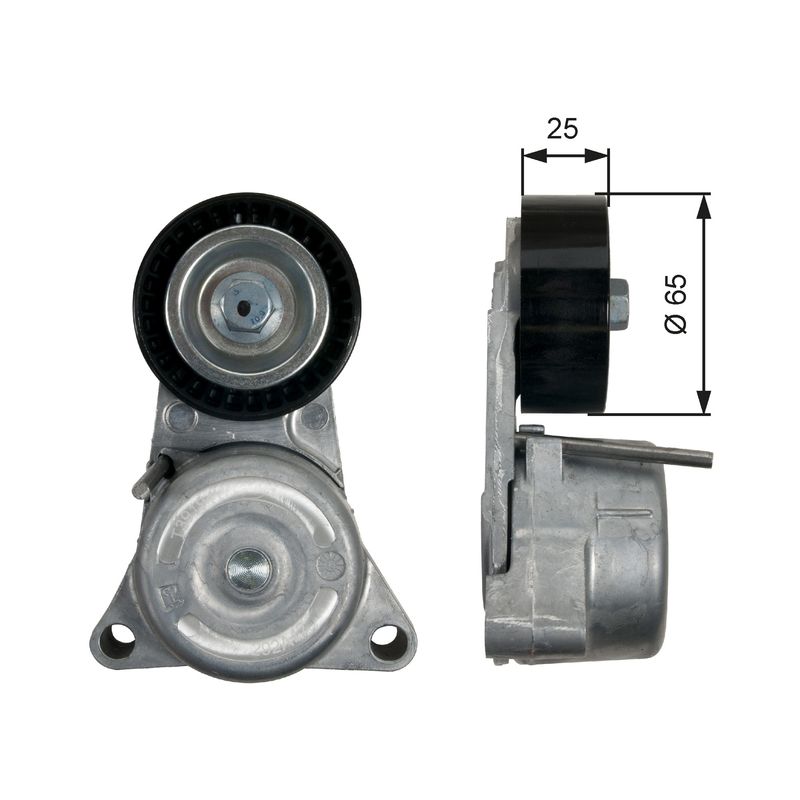 GATES T39194 Belt Tensioner, V-ribbed belt