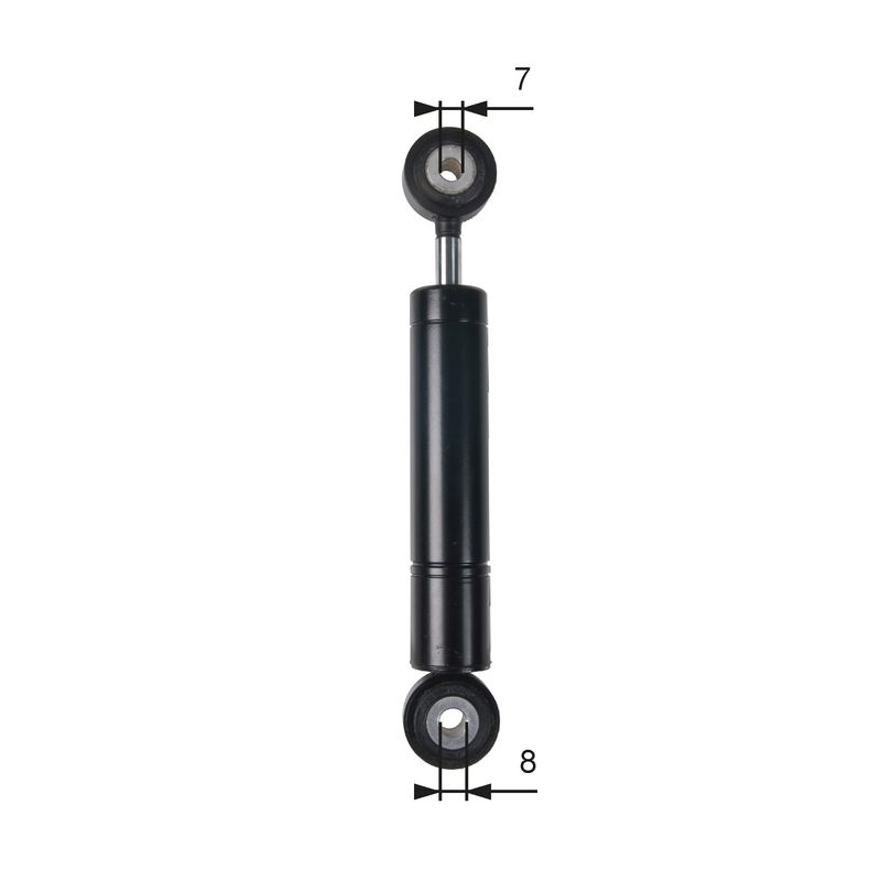 GATES T39235 Vibration Damper, V-ribbed belt