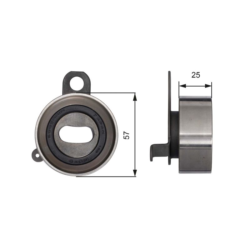 GATES T41072 Tensioner Pulley, timing belt